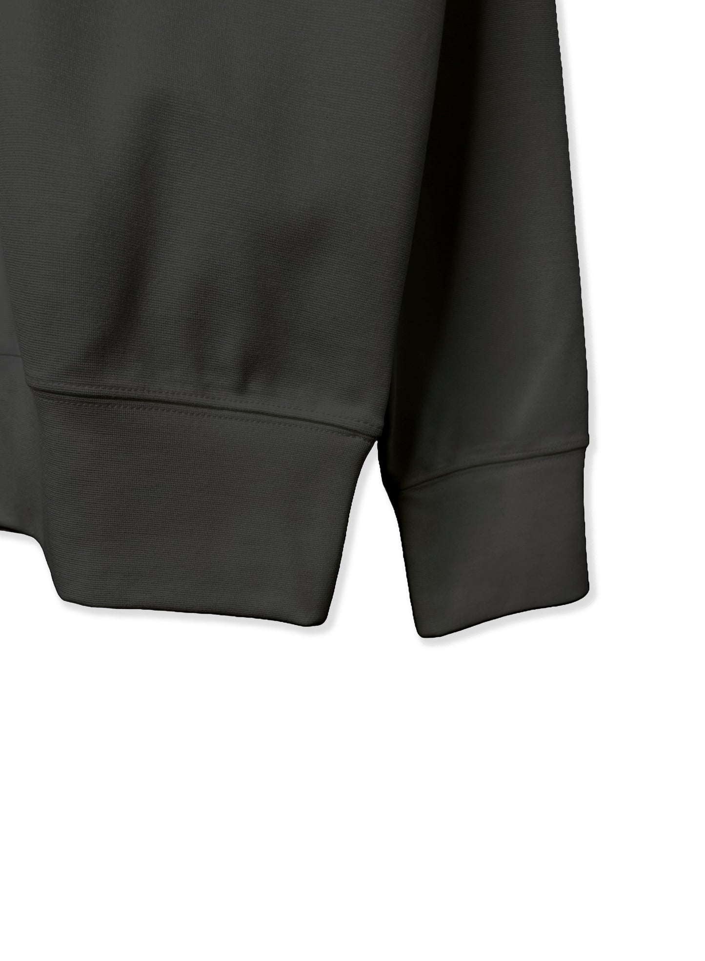 Stretch Ponte Blend , 69% Rayon 29% NYLON  2% POLYURETHANE, #VLR722095, LS CREW, BLACK