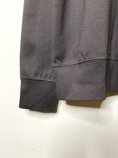 Stretch Ponte Blend , 69% Rayon  29% NYLON  2% POLYURETHANE, #VLR722095, LS CREW, GREY