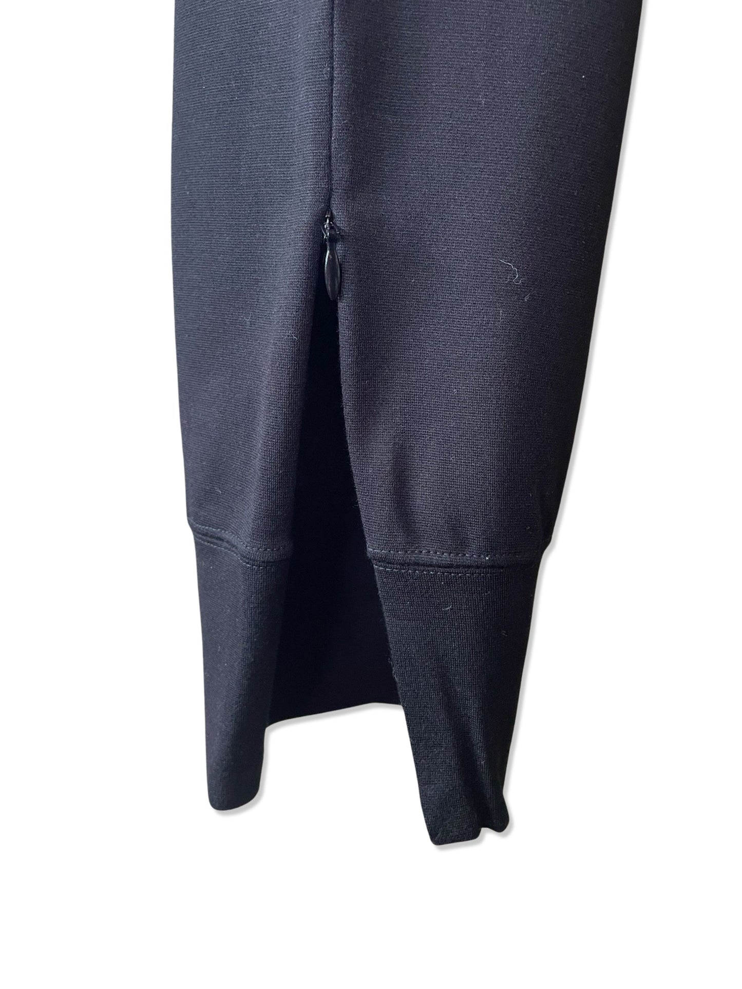 Stretch Ponte (Blend) ,# 722098 69% Rayon / 29% NYLON / 2% POLYURETHANE, LONG PANTS, black