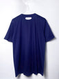 SUPIMA COTTON SMOOTH, #731110, S/S CREW, NAVY