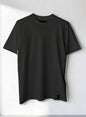 SUPIMA COTTON SMOOTH, #731110, S/S CREW, BLACK