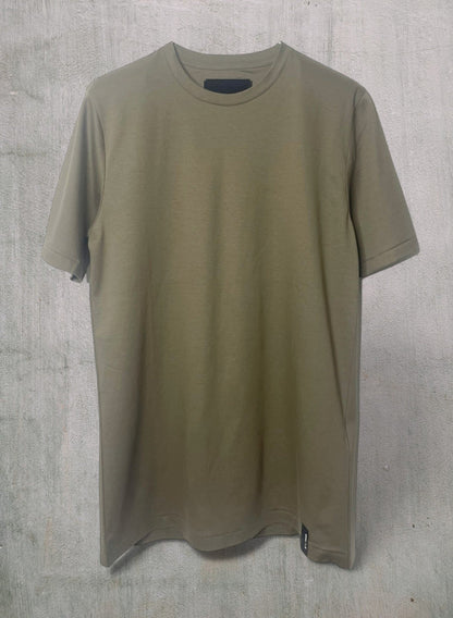 SUPIMA COTTON SMOOTH, #731110, SS CREW, KHAKI