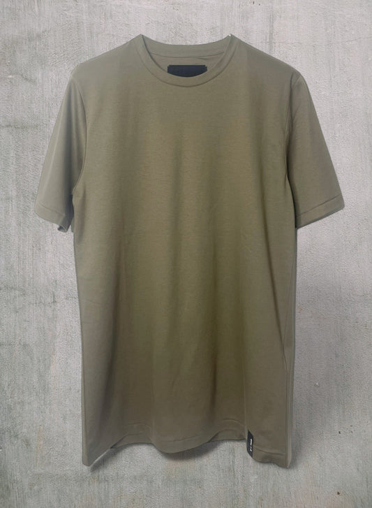 SUPIMA COTTON SMOOTH, #731110, SS CREW, KHAKI