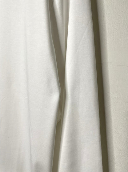 Men's  SUPIMA COTTON SMOOTH, #792041 LS MOCH NECK, WHITE