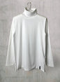 Baby Cotton Smooth, LS TURTLE Crew T-shirts, WHITE, #792042