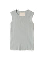 Waffle Rib Combo Tube,  Tanktop. #802-747, GREY