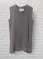 Waffle Rib Combo Tube, Tank top. #802-747, CHARCOAL