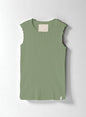 Waffle Rib Combo Tube, Tank top. #802-747, SAGE