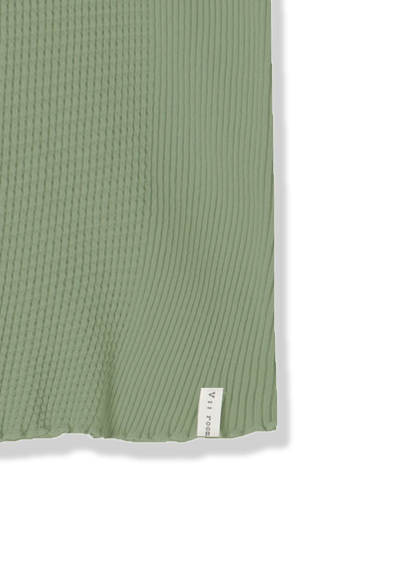 Waffle Rib Combo Tube, Tank top. #802-747, SAGE