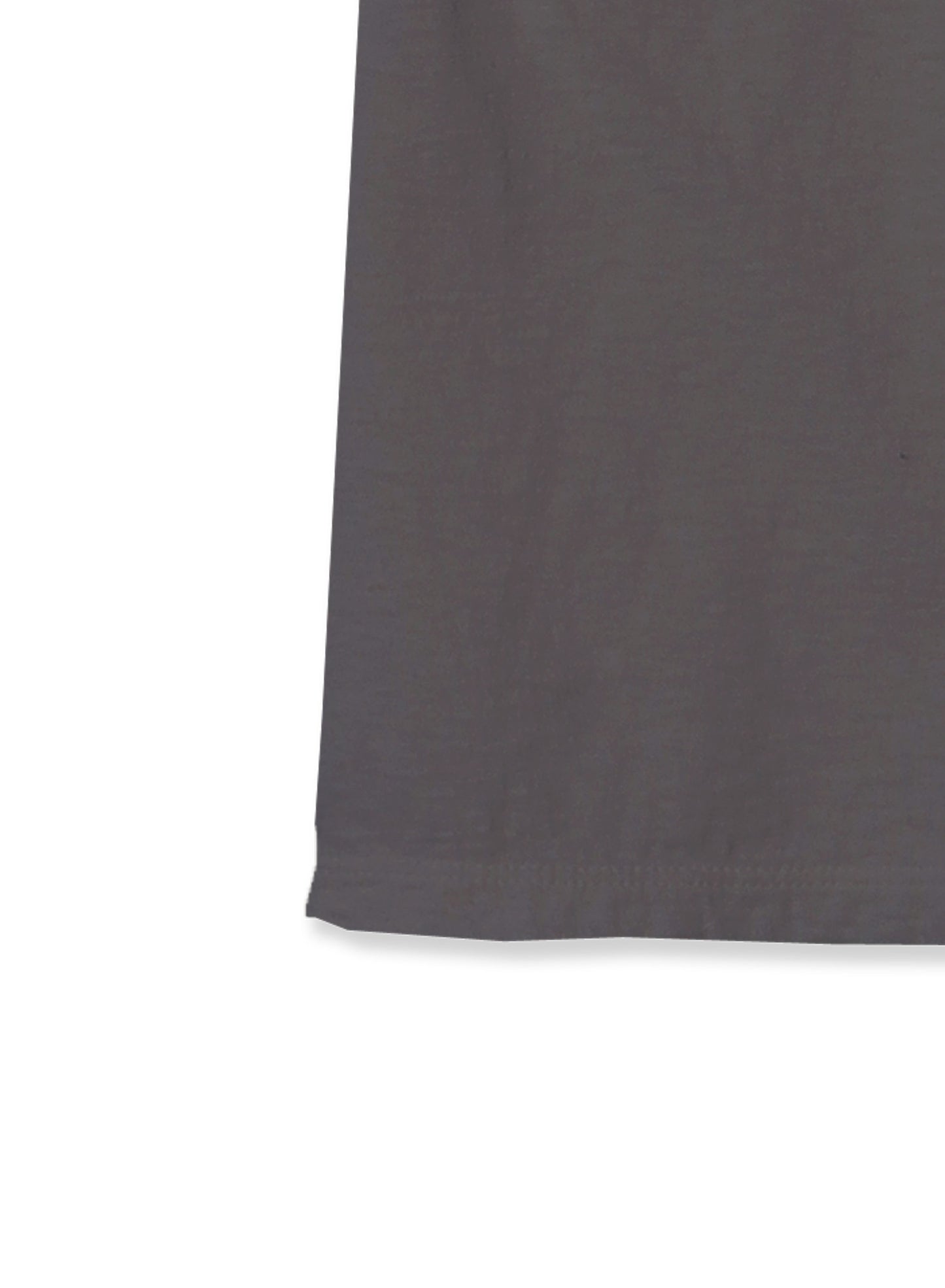 Reverse Cotton 32Gage Jersey, SS Basic Crew Tee, #812-766, DARK CHARCOAL