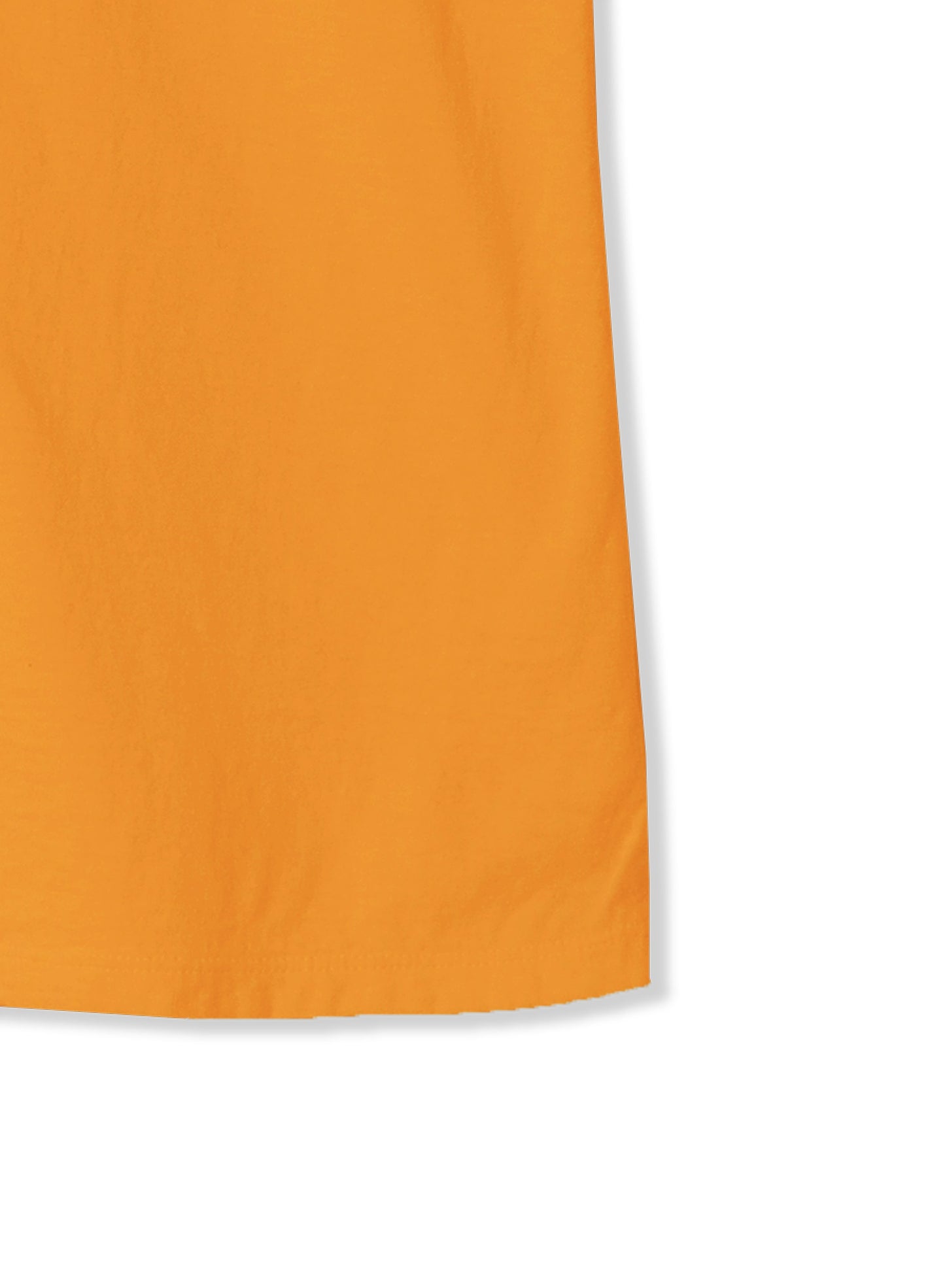 Reverse Cotton 32Gage Jersey, SS Basic Crew Tee, #812-766, MARMALADE