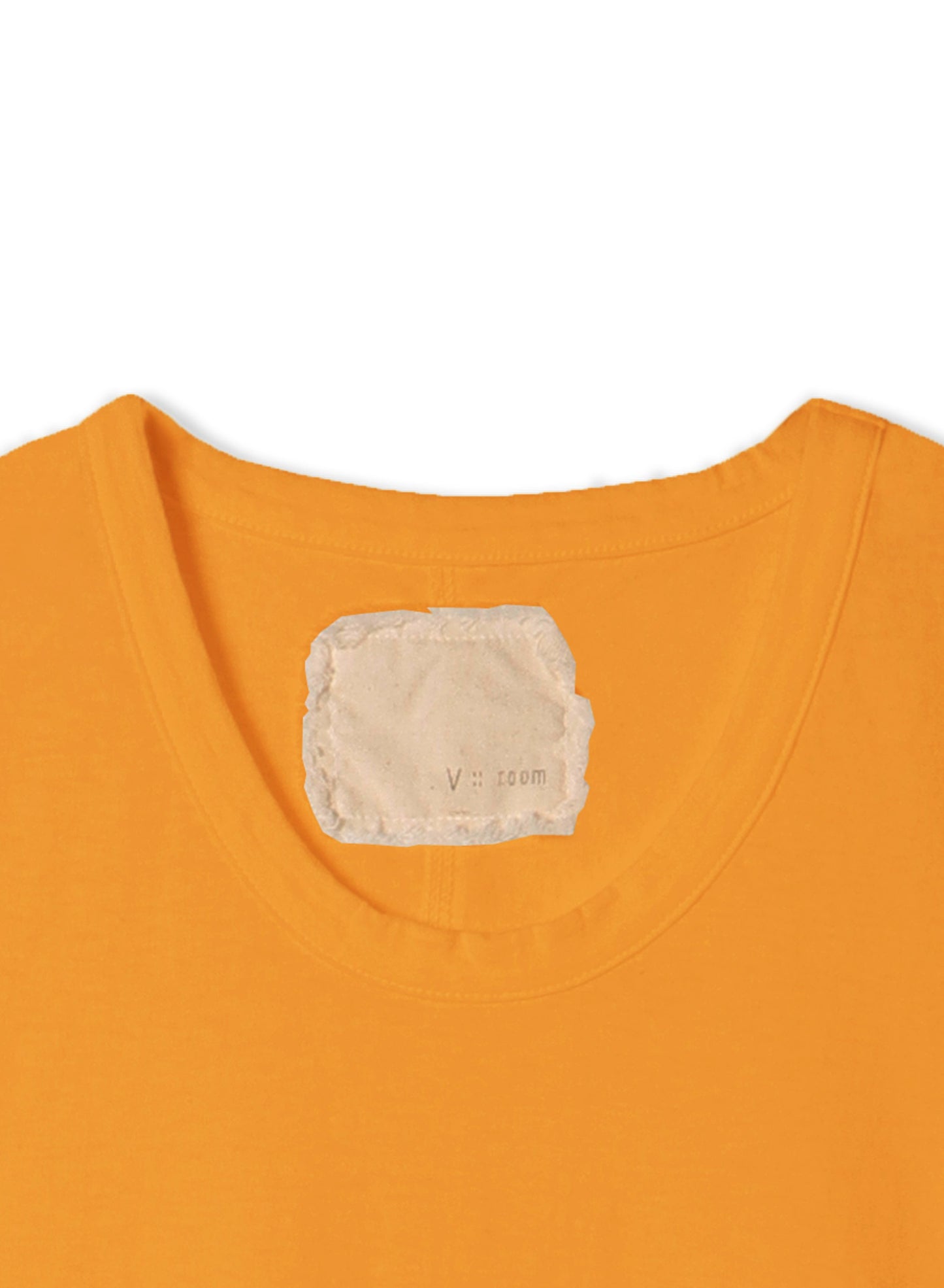 Reverse Cotton 32Gage Jersey, SS Basic Crew Tee, #812-766, MARMALADE