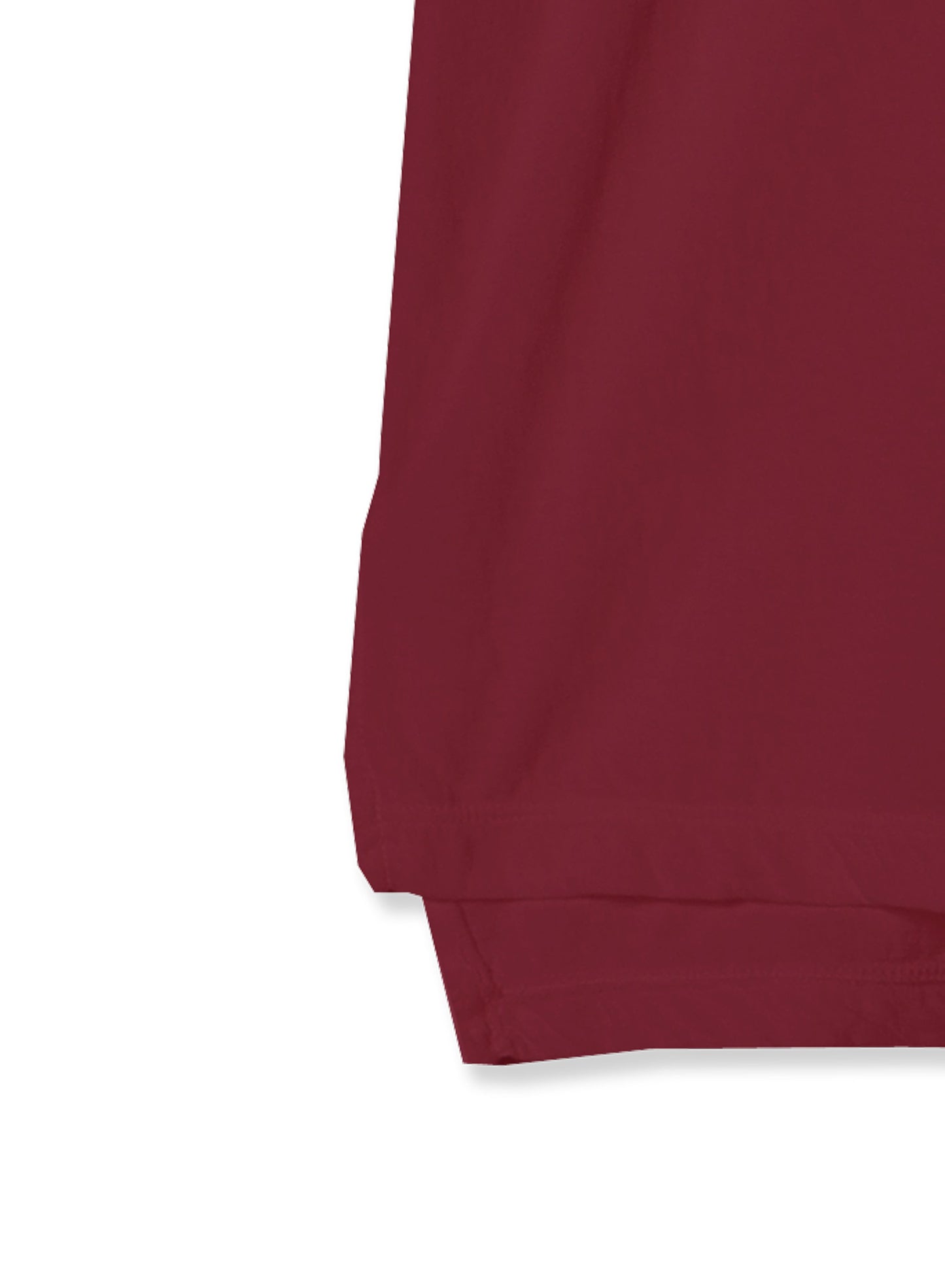 Reverse Cotton 32Gage Jersey, #812-768, SS Drop Shoulder Boat Neck Tee, BURGANDY