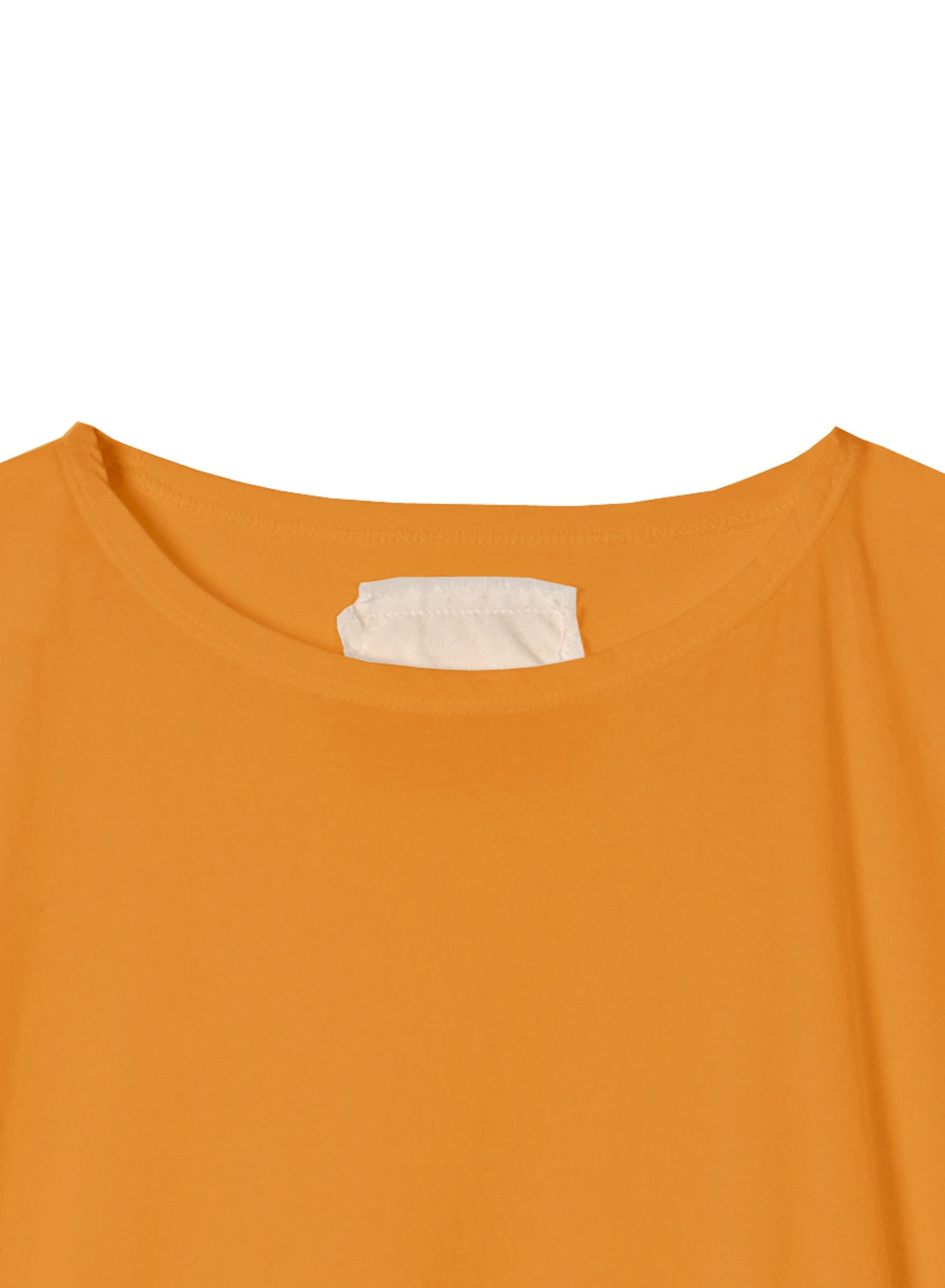 Reverse Cotton 32Gage Jersey, #812-768, SS Drop Shoulder Boat Neck Tee, MARMALADE