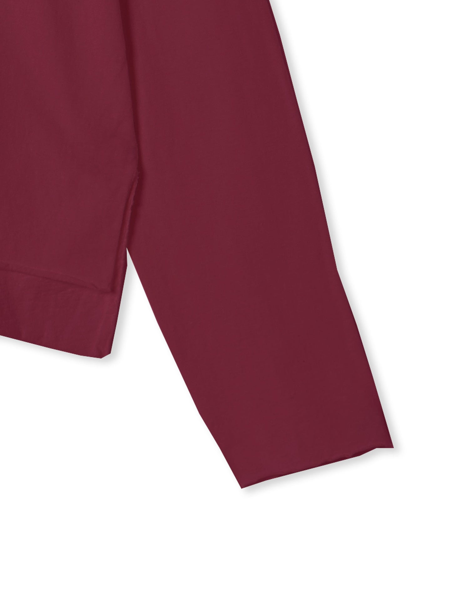 Reverse Cotton 32Gage Jersey, LS Drop Shoulder Boat Neck Tee, #812-769, Burgandy
