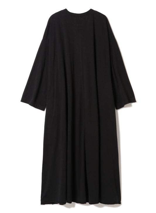 Reverse Cotton 32Gage Jersey, Dress, ＃812-770, Black