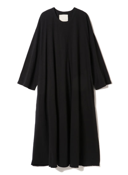 Reverse Cotton 32Gage Jersey, Dress, ＃812-770, Black