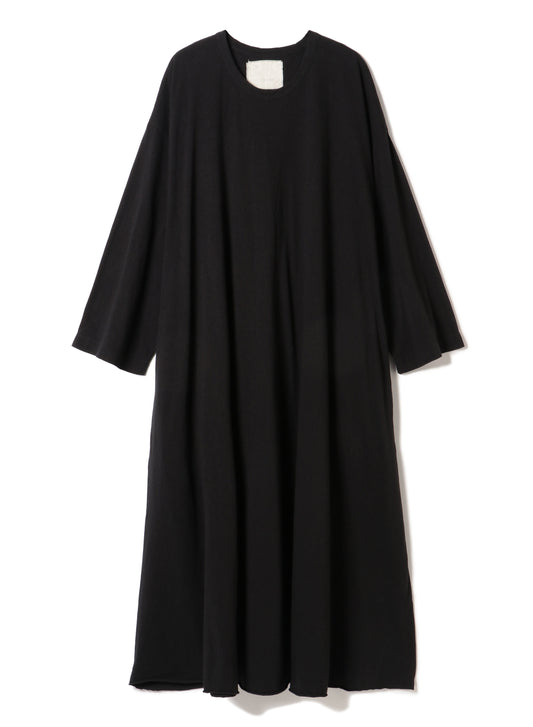 Reverse Cotton 32Gage Jersey, Dress, ＃812-770, Black