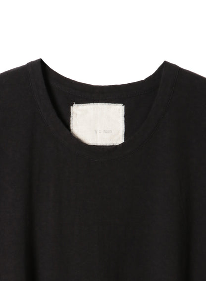 Reverse Cotton 32Gage Jersey, Dress, ＃812-770, Black