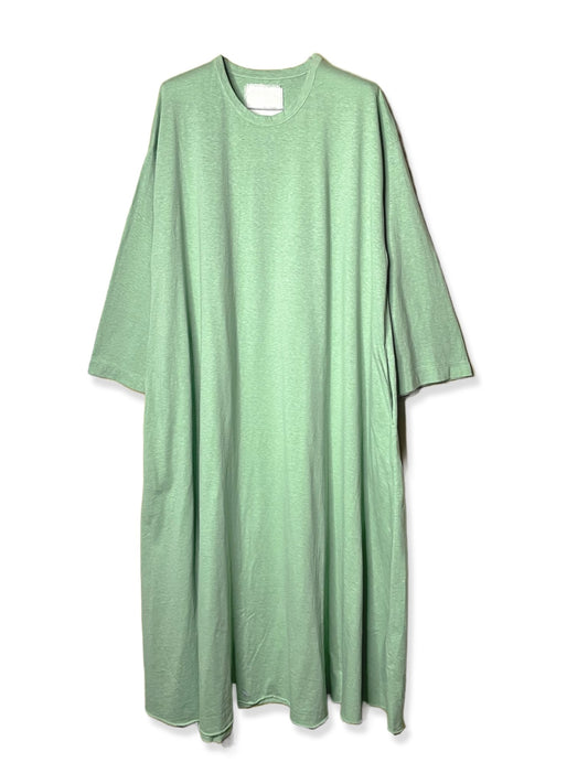 Reverse Cotton 32Gage Jersey, Dress, ＃812-770, SAGE