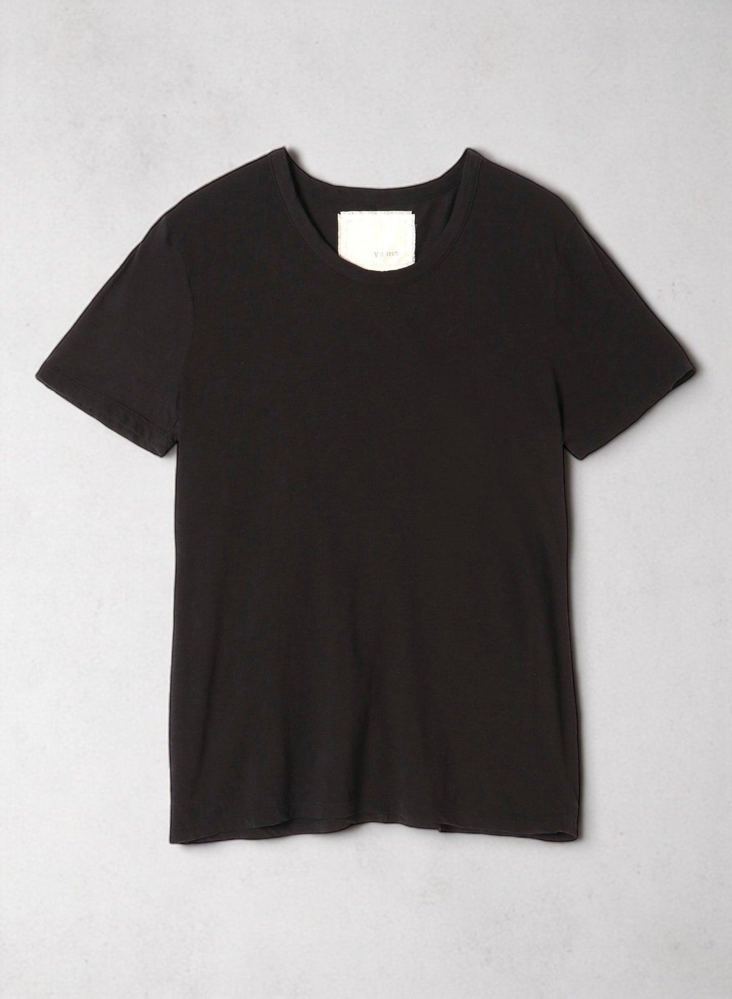 Hi-Soft 36Gage Jersey, SS Basic Crew Tee, #812-771, Black