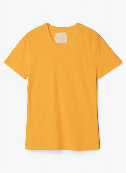 Hi-Soft 36Gage Jersey, SS Basic Crew Tee, #812-771, MARMALADE
