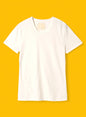 Hi-Soft 36Gage Jersey, SS Basic Crew Tee, #812-771, White