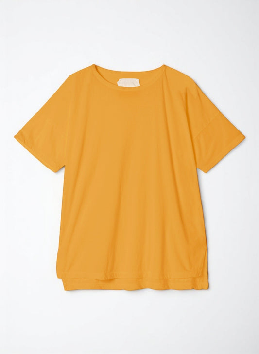 Hi-Soft 36Gage Jersey, SS Drop Shoulder Boat Neck Tee, ＃812-773, MARMALADE