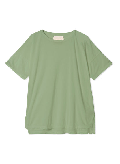 Hi-Soft 36Gage Jersey, SS Drop Shoulder Boat Neck Tee, ＃812-773, SAGE