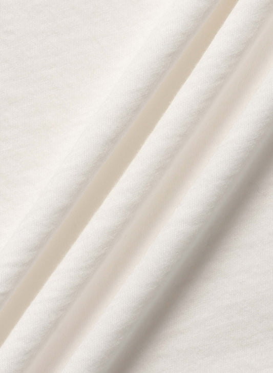 Hi-Soft 36Gage Jersey, SS Basic Crew Tee, #812-771, White