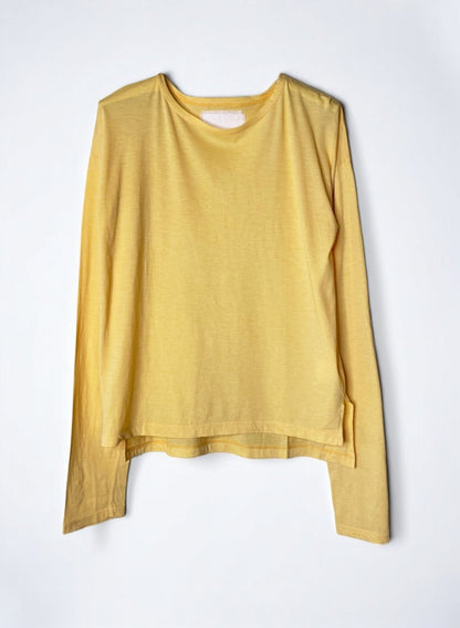 Hi-Soft 36Gage Jersey, LS Drop Shoulder Boat Neck Tee, #812-774, MARMALADE