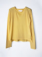 Hi-Soft 36Gage Jersey, LS Drop Shoulder Boat Neck Tee, #812-774, MARMALADE