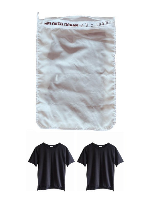 2pcs. Pack Tee / Hi Gaze Jz , #  821-794, BK/BK