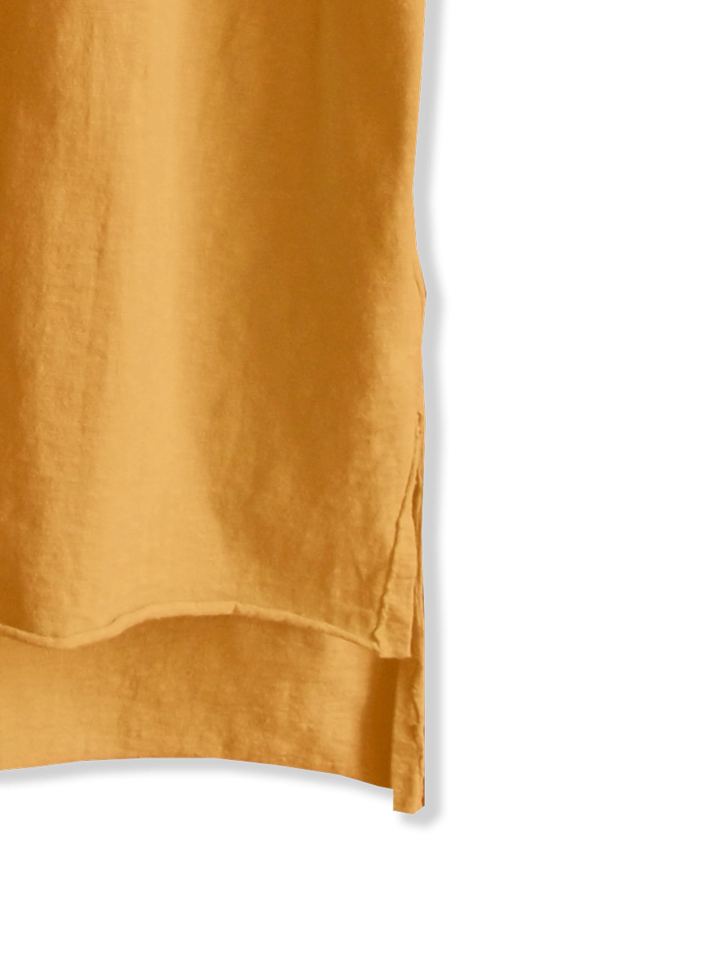 Reverse Cotton 32Gage Jersey, #821-795, Folded Sleeve Tanktop, MARMALADE