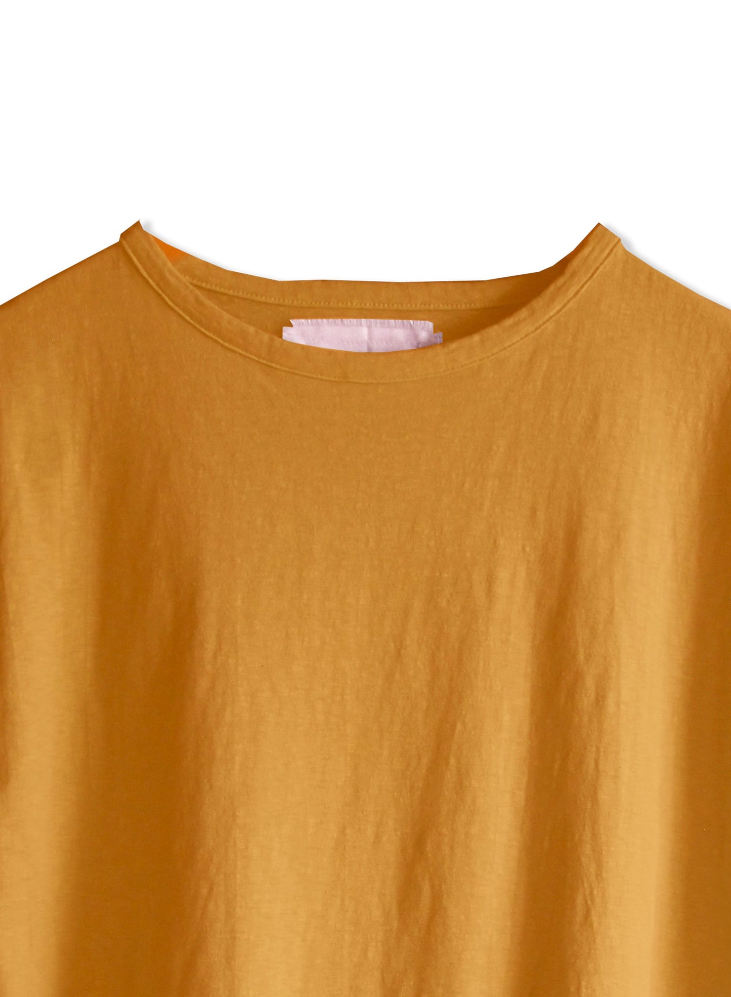 Linen Soft Jersey, LS Drop Shoulder Boat Neck Tee, #  821-798, MARMALADE