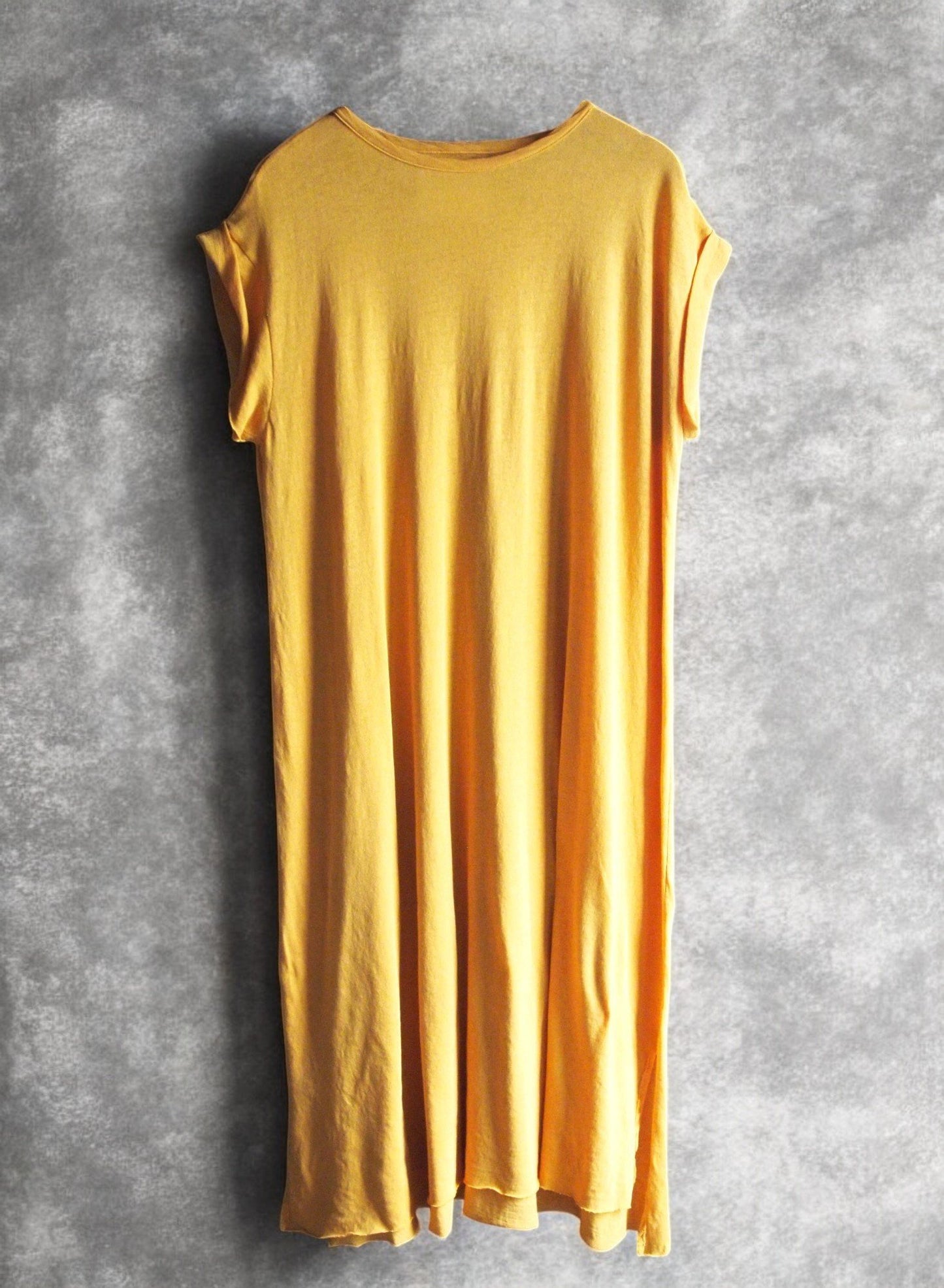 Linen Soft Jersey, Folded Sleeve Tank Dress,  #  821-799, MARMALADE