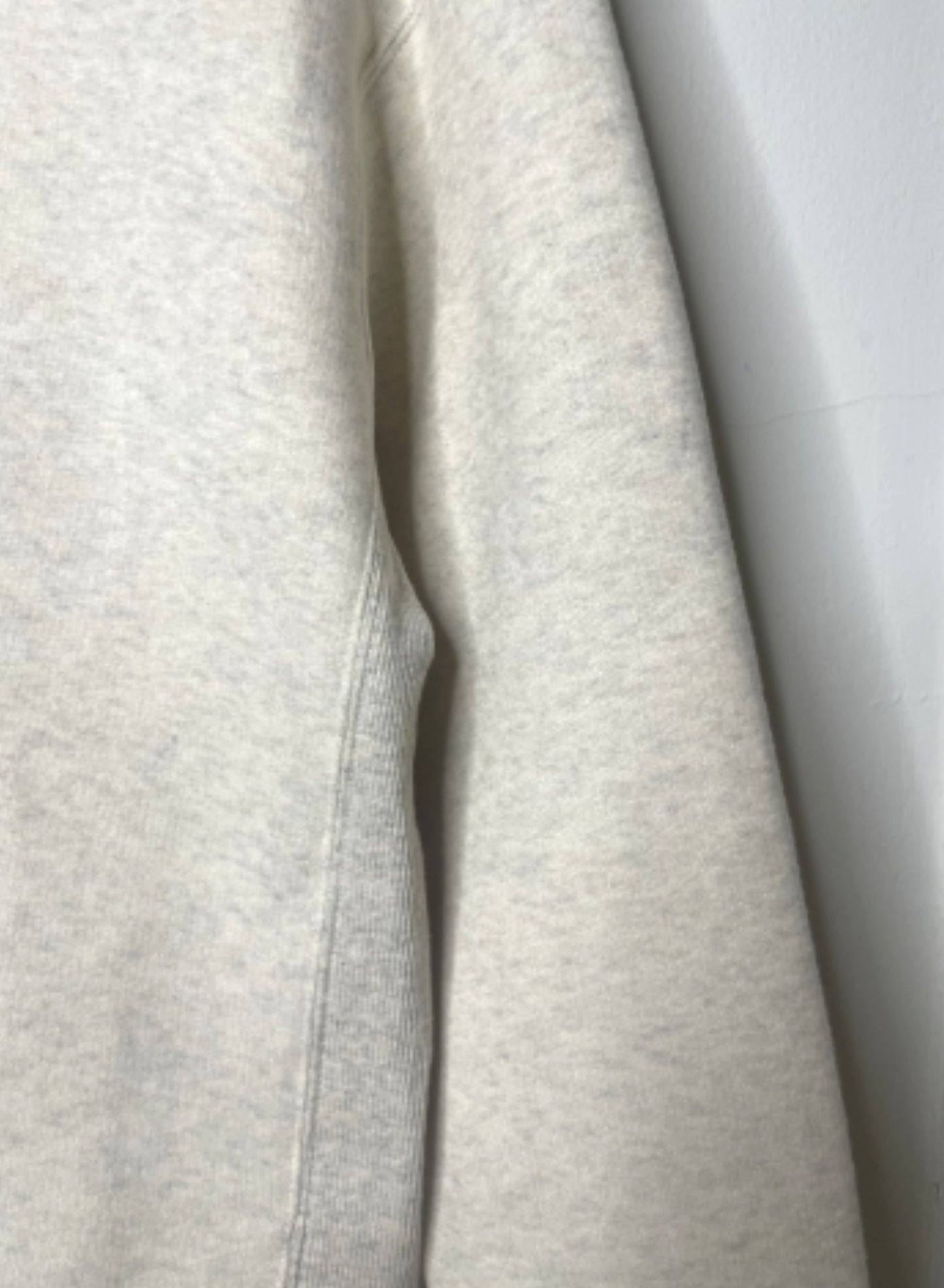 Cotton Tencel Brushed Fleece, LS Clean Boat Neck Sweatshirts, #822-805, OATMEAL, ONE SIZE