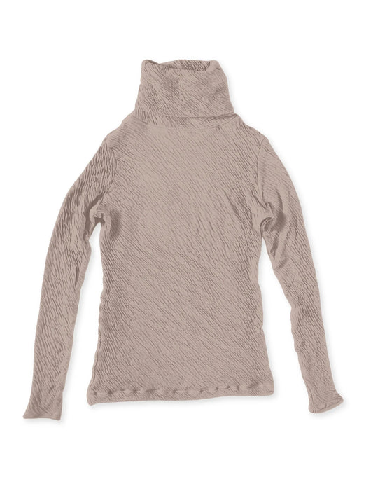 Hi-Soft Double Face, LS Turtle Top, #822-808, SAND KHAKI