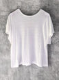 Hemp Jersey, SS Crew, #831-815, WHITE,  Hemp 100%