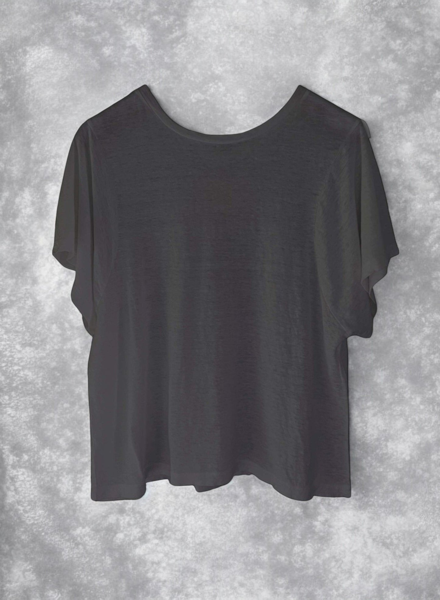 Hemp Jersey, SS Crew, #831-815, BLACK, Hemp 100%