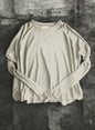 Hemp Jersey, #831-816, Oversized LS Crew, Hemp 100%, SAND KHAKI, ONE SIZE
