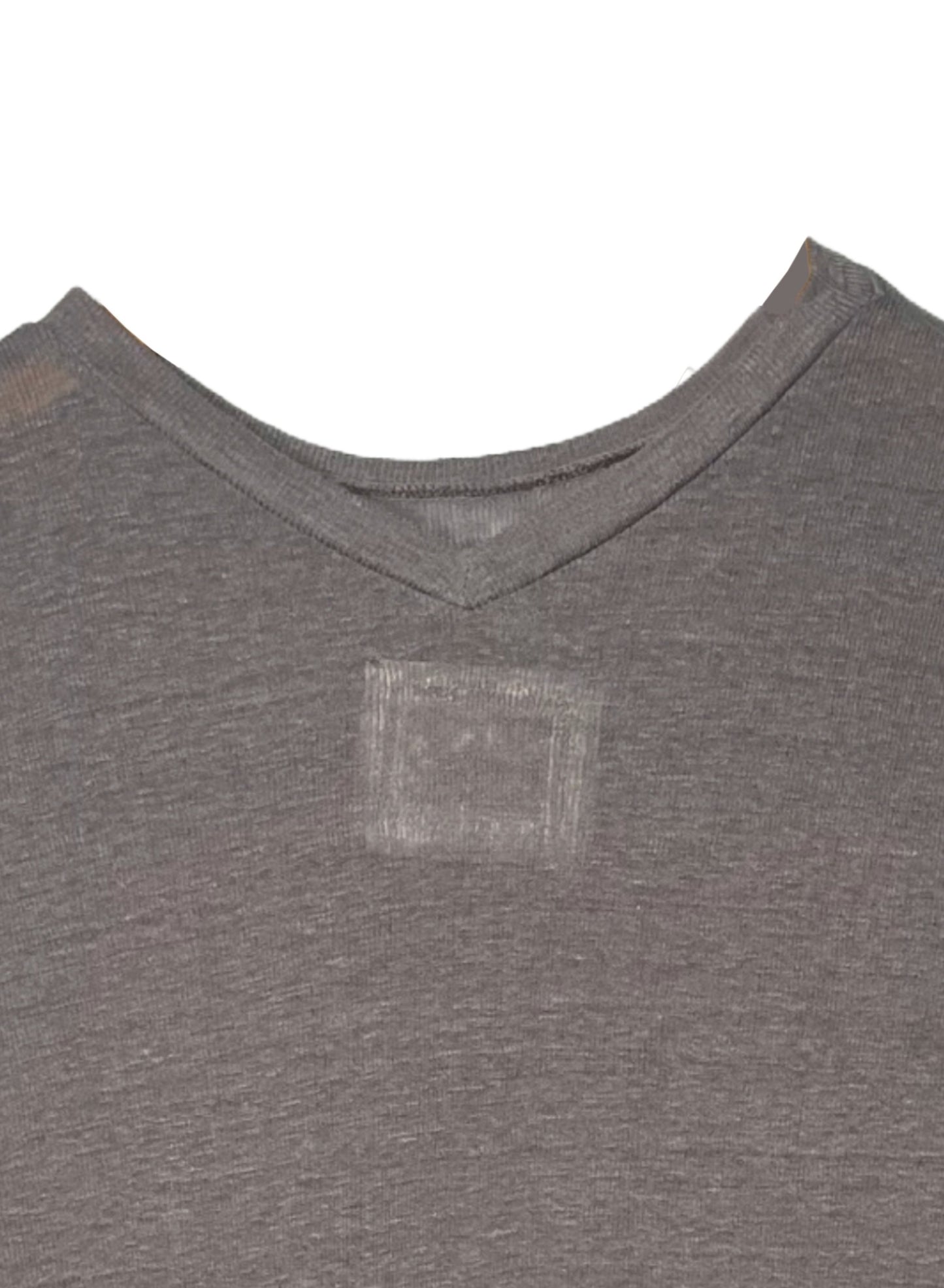 Hemp Rib, Side Panneled back V -LS Crew, #831-819,  Hemp 100%, CHARCOAL