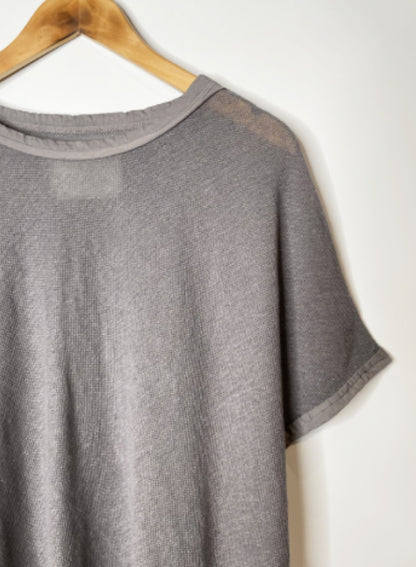 Hemp Seed Stichs, #831-821, OVERSIZED FRENCH SLV, CHARCOAL, One Size Fits All