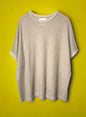 Hemp Seed Stichs, #831-821, OVERSIZED FRENCH SLV, SAND KHAKI, One Size Fits All