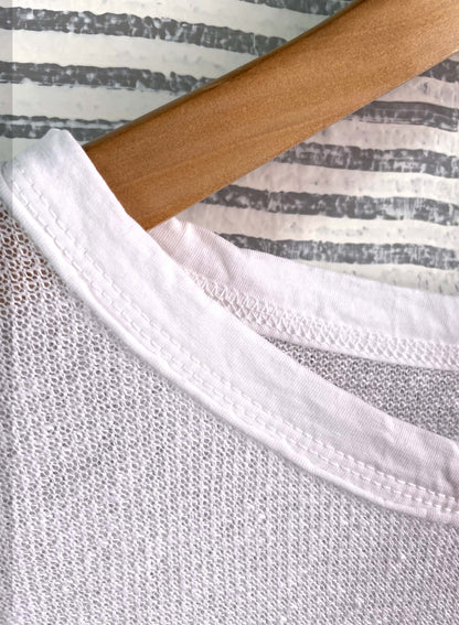Hemp Seed Stichs, #831-821, OVERSIZED FRENCH SLV, WHITE, One Size