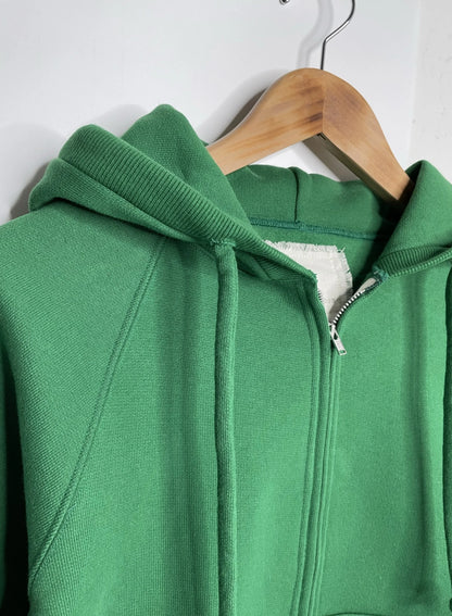 Cotton Fleece, LS Zip Hoodie, #832-839, 100%cotton,