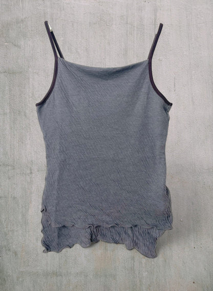 Hi-Soft Double Face, Fabric padded Camisole, #841-845, CHARCOAL