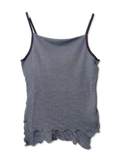 Hi-Soft Double Face, Fabric padded Camisole, #841-845, CHARCOAL