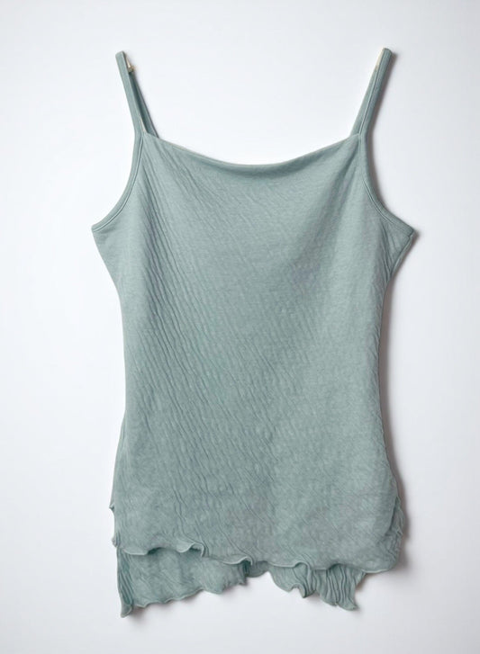 Hi-Soft Double Face, Fabric padded Camisole, #841-845, DUST MINT