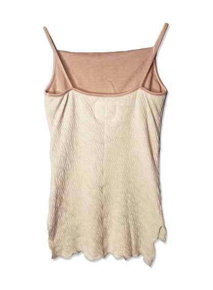 Hi-Soft Double Face, Fabric padded Camisole, #841-845, SAND KHAKI